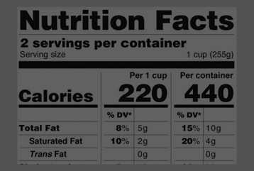 FDA Compliant Food Labels